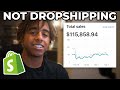 How I Make $100k/Month On Shopify WITHOUT Dropshipping