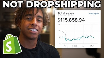 How I Make $100k/Month On Shopify WITHOUT Dropshipping