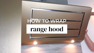 TUTORIAL: How to WRAP a RANGE HOOD with Cover Styl' Adhesive films? screenshot 2