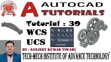 AutoCAD 2020 Basic to Advance Tutorial 39 :  UCS SETTING AND WCS in AutoCAD