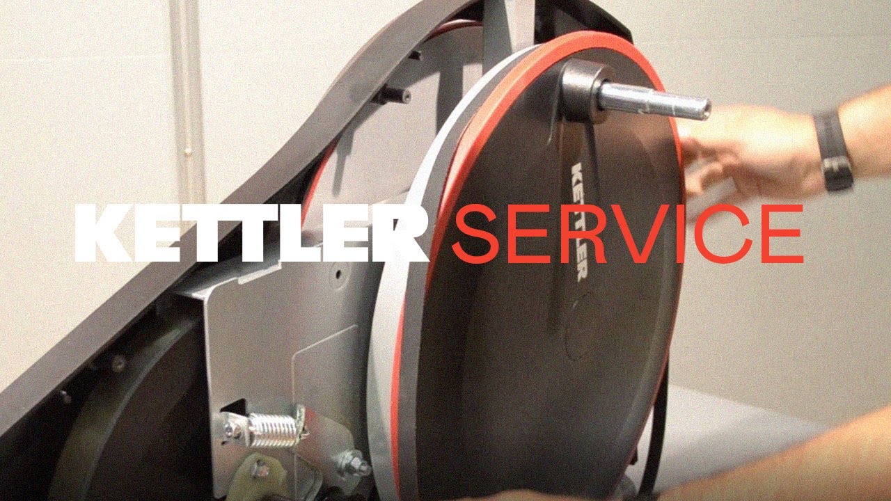 Center Service Kettler | Replace - - belt Crosstrainer YouTube