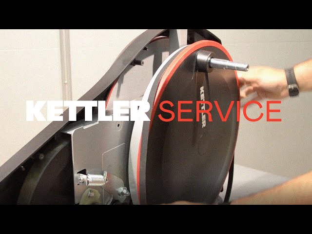 Replace belt - Crosstrainer | Kettler Service Center - YouTube