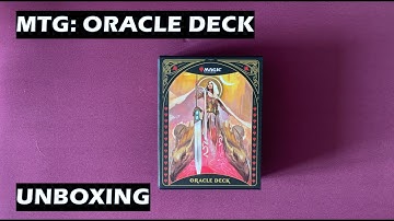 Unboxing Magic the Gathering Oracle Deck #mtg
