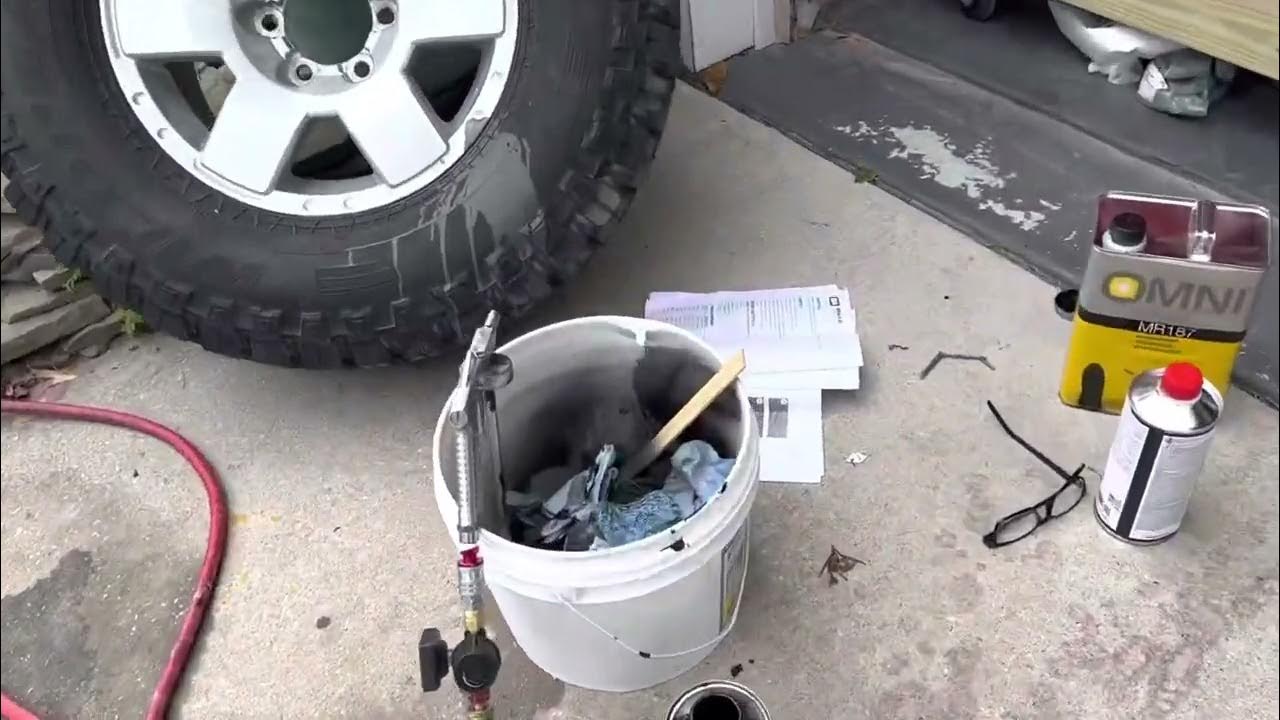 FJ Cruiser Rock It Bedliner Spray Bumper Makeover Smittybilt M1