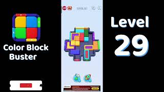 Color Block Buster Level 29 Walkthrough 🎨🧩 | Go Answer