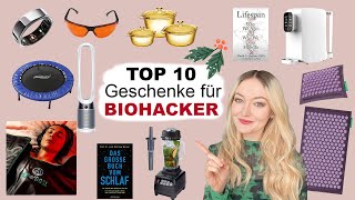 10 Geschenke, die jeder Biohacker, Longevity- und Gesundheitsbegeisterte haben will