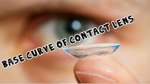 How to find base curve for RGP contact lens from K reading #optometry #contactlens
