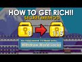 HOW TO PROFIT WITHOUT BREAKING!! (NEW SECRET METHOD) | Growtopia