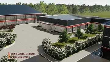 Lumion 10 realistic render (school design) #Elroirender #Elroidesign