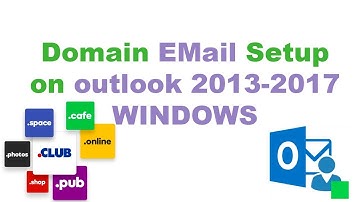 Setup domain email on outlook
