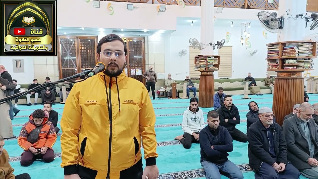 اذان العشاء من جامع الملا حويش بصوت المؤذن نور الدين الحيالي