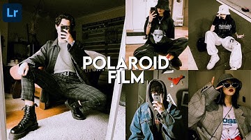 How To Edit Polaroid Film Effect | Free Lightroom Mobile Preset Tutorial and DNG