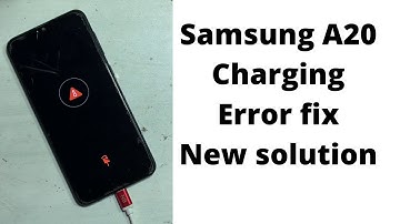 Samsung Galaxy A20 temperature High on charging Fix!Samsung A20 charging paused battery temperature