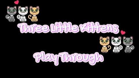 Three Little Kittens Piano Play Through - Primer Level Faber Piano Adventures 2nd Edition.