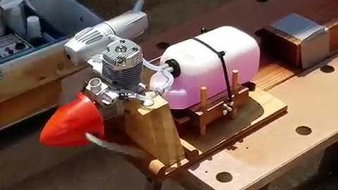 OS 55 AX 1st Start And Beginning Break In