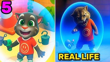 Talking Tom Cat 2025 In Real Life Part 5