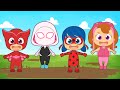 FIVE LITTLE BABIES SUPERHERO 5️⃣👶🏻 Learning by singing and dancing | Nursery Rhymes for kids