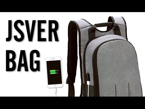 JSVER Laptop Backpack with USB Charging Port Review