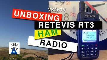 Unboxing Retevis RT3S GPS Ham Radio