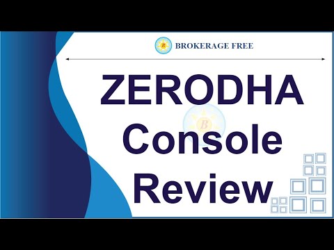 Zerodha Console Review - Easy to use (Tamil)