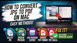 How To Convert JPG To PDF On Mac – Easy Method