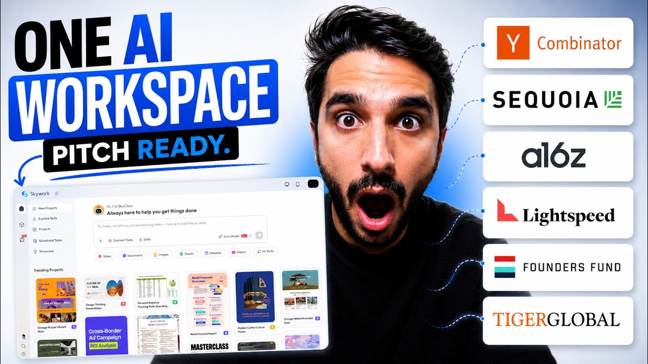Beyond Gamma & Canva: This AI Created the Research, Financials, and Pitch Deck for My Startup