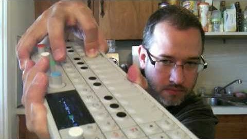 Teenage Engineering OP-1 Lightsaber Style with G-Force Sensor