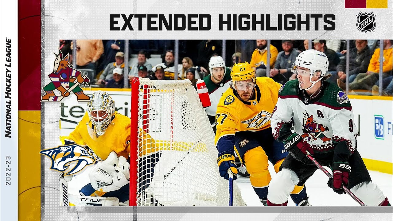 Arizona Coyotes vs. Nashville Predators Feb 13, 2023 HIGHLIGHTS