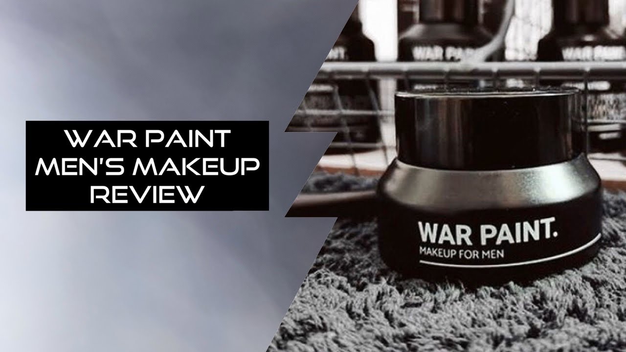 MENS MAKEUP REVIEW WAR PAINT MENS MAKEUP YouTube