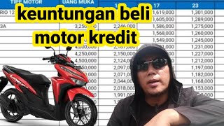 Here are the advantages of buying a motorbike on credit