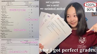 how i achieved PERFECT GRADES for the whole of school | straight 9s and all A*s