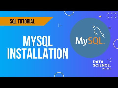 How to install MySQL and a sample database (Tutorial)