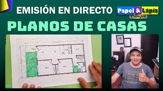 Papel y Lápiz En Directo  Planos de casas mayo24 ▶