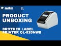 Brother QL820NWB Unboxing