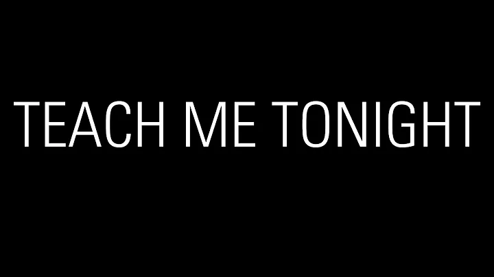 Teach Me Tonight - Live from Jude's Place