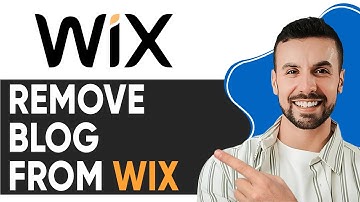 HOW TO REMOVE BLOG FROM WIX 2025! FULL GUIDE