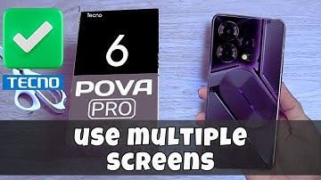 Tecno Pova 6 Pro Split Screen || How to use split screens | How to use multiple screens New Tutorial