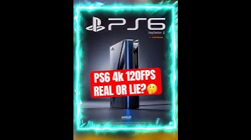 🤯 PS6 4K 120FPS: Sony