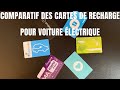 Comparatif des cartes de recharge pour voiture lectrique chargemap newmotion freshmile 