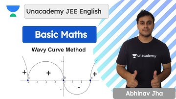 Basic Maths - Wavy Curve Method | Unacademy JEE English | IIT JEE Maths | Abhinav Jha