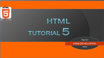 HTML Tutorials for Absolute Beginners - 05 - Nested Elements.