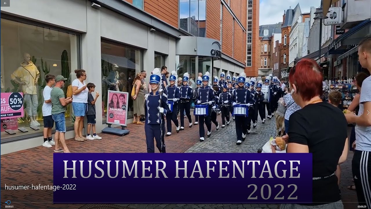 Husumer Hafentage 2022 - Eröffnung, Musik und Impressionen