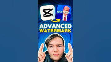 Hoe maak je een geavanceerd watermerk met CapCut! 😮 #capcut