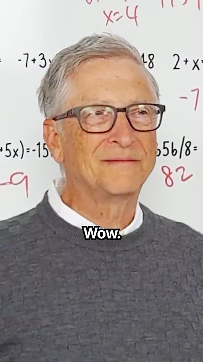 Bill Gates Vs Human Calculator