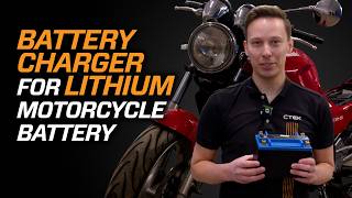 Battery Charger for Lithium Motorcycle Battery
