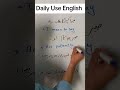 Daily Use English Sentences and Vocabulary #englishsentences #education #englishspeaking