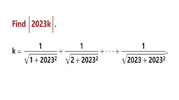 A nice algebraic problem. | How to evaluate? | Math Olympiad challenges.