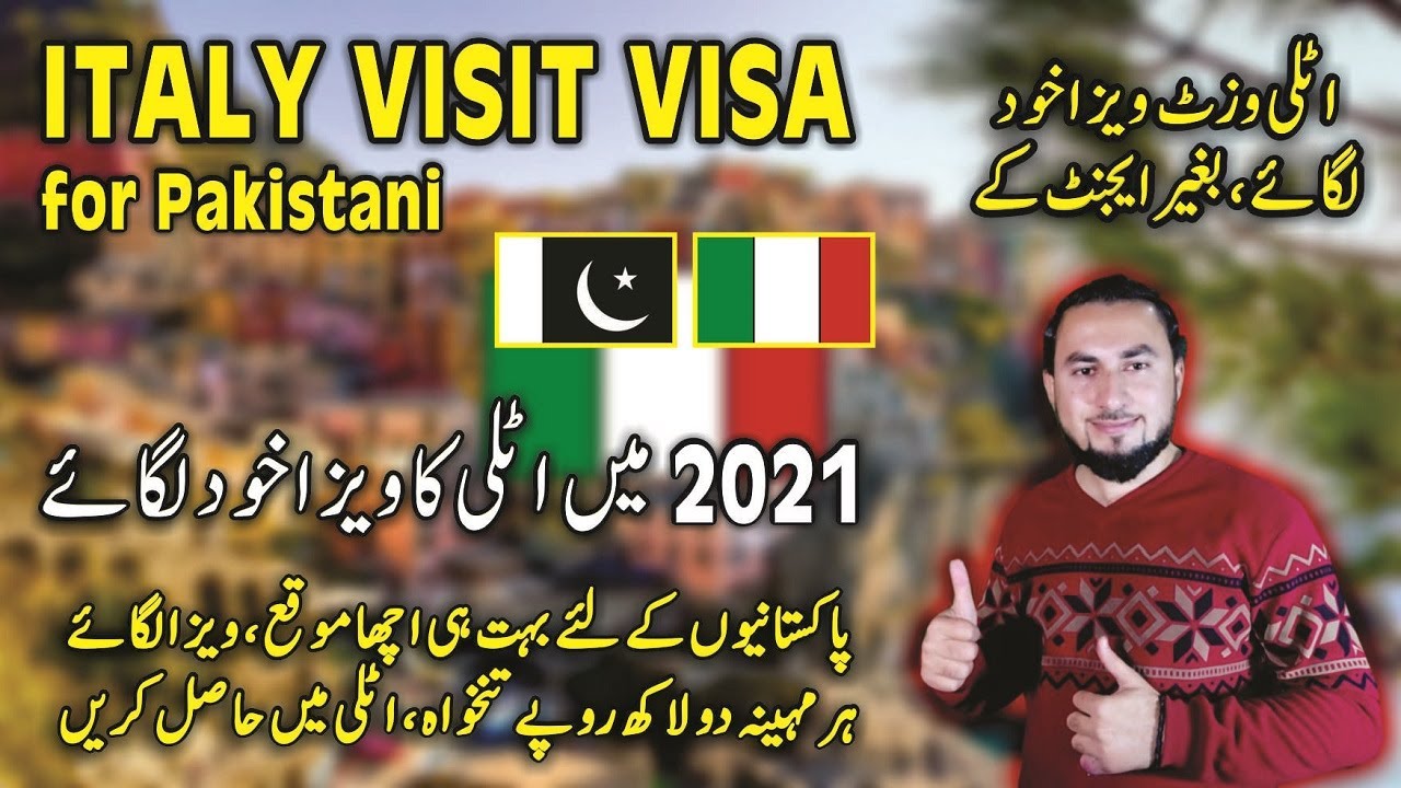 italy visit visa fee from pakistan