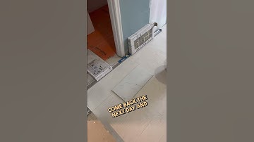 Why you  should  Install Tile Over an Uncoupling Membrane #diy #remodel #homeimprovement #bathroom