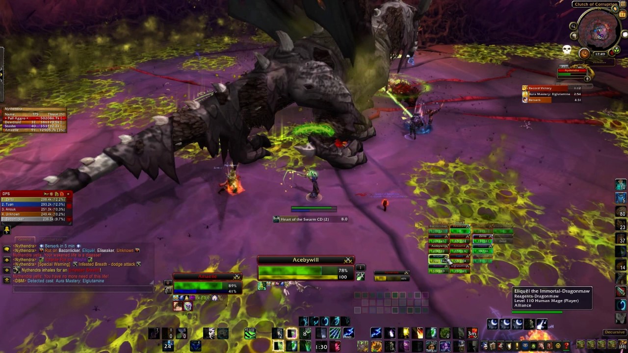 Nythendra The Emerald Nightmare (Heroic) Resto Druid Reagents